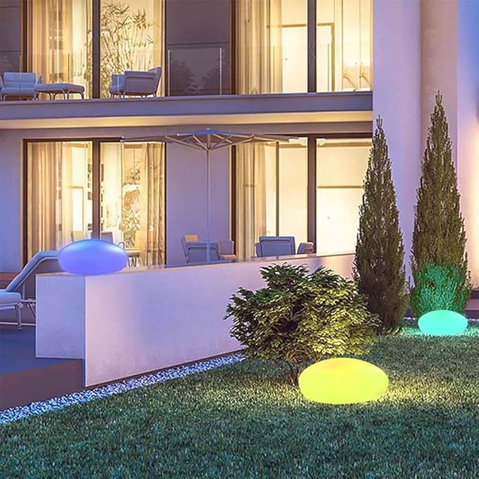 Skanto | Atmosfærisk Trådløs Hage lampe - LumaStone