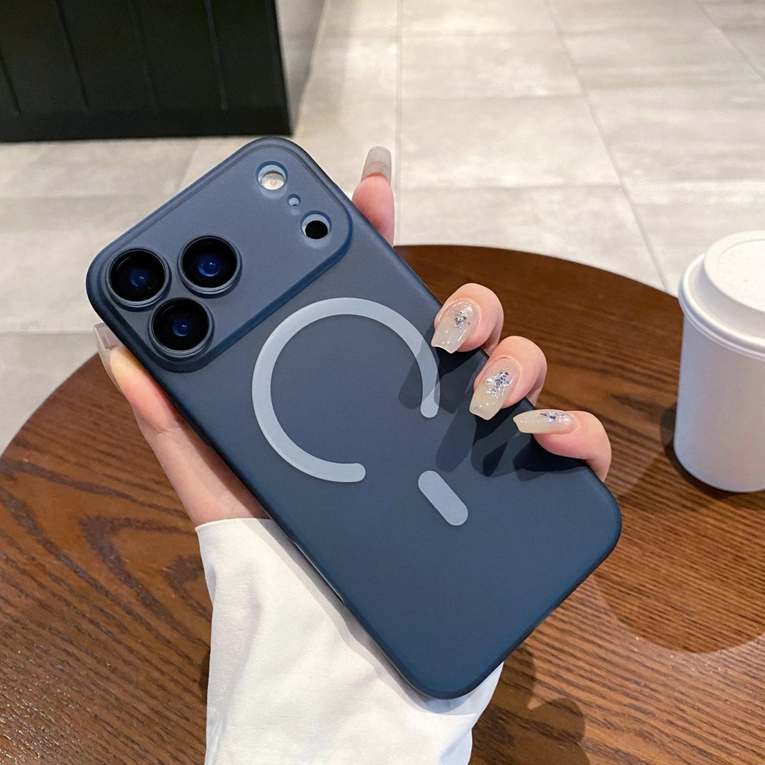 Skanto | AURACLEAR – Ultra-Tynn Matt Gjennomsiktig MagSafe Etui for iPhone