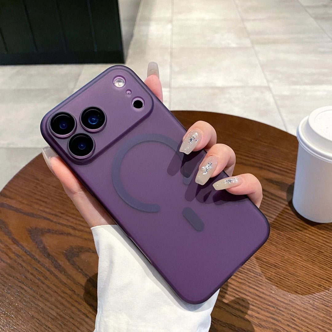 Skanto | AURACLEAR – Ultra-Tynn Matt Gjennomsiktig MagSafe Etui for iPhone