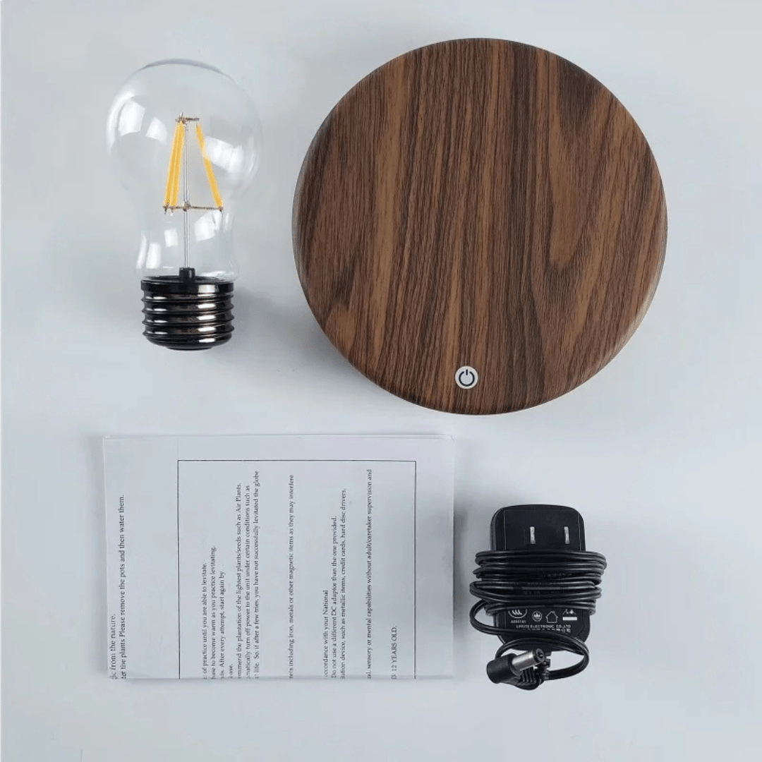 Skanto | Levilux Flytende Lampe | Magnetisk Flytende LED Lampe | Berøringskontroll | Moderne Design & Hjemmetilbehør
