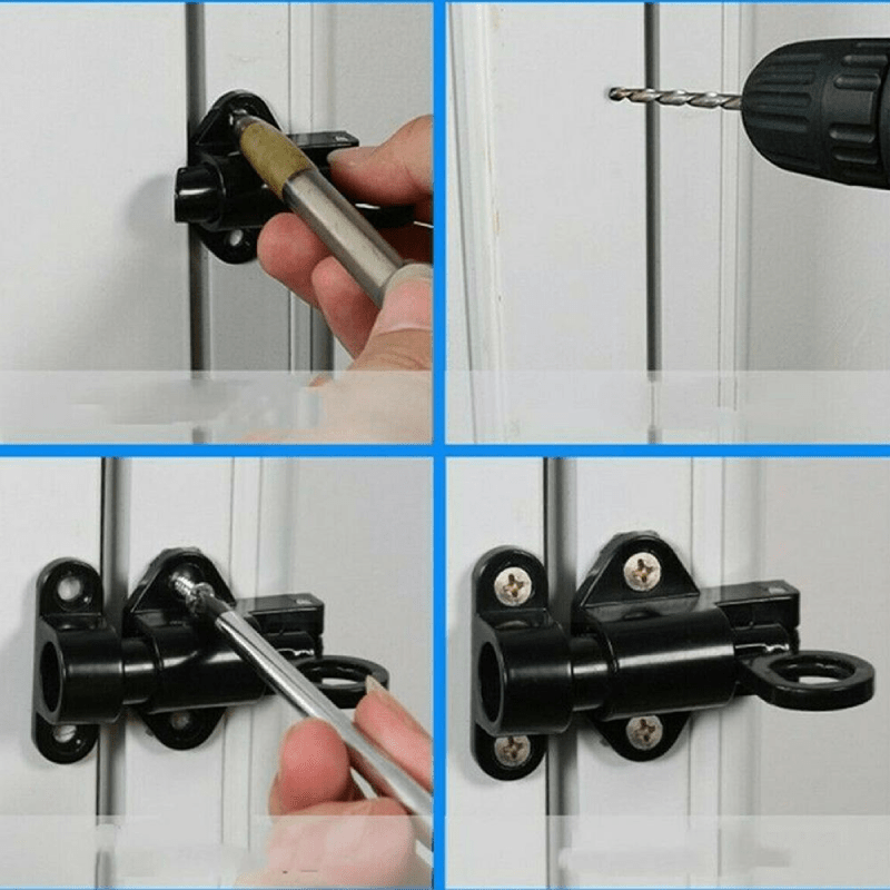 Skanto | AutoLockGuard – Automatisk fjærstopp for dører, vinduer og skap