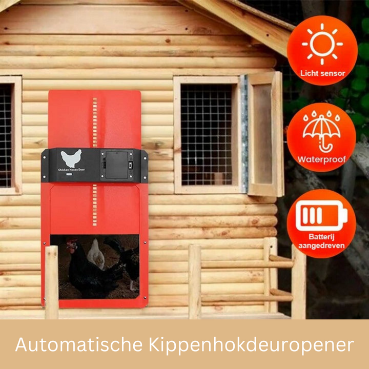 Skanto | Automatisk Hønsehuseksdør System - SafeCoop