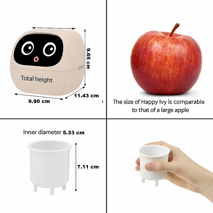 Skanto | Automatisk Smart Blomsterpotte - GreenBuddy SmartPot