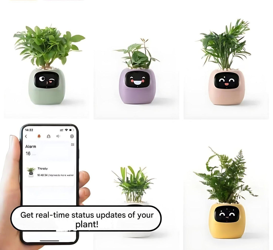 Skanto | Automatisk Smart Blomsterpotte - GreenBuddy SmartPot
