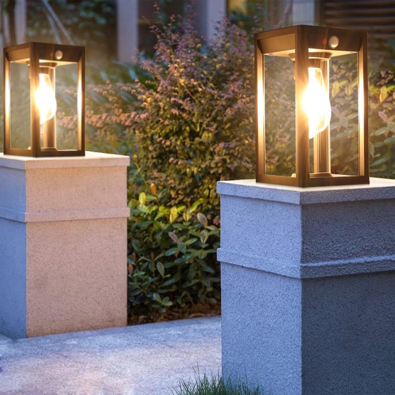 Skanto | PillarGlow - Energisparende sol utendørs lampe