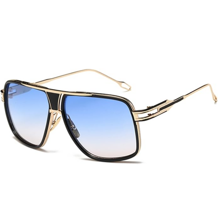 Skanto | Men’s Aviator Solbriller med Legert Ramme og UV Beskyttelse