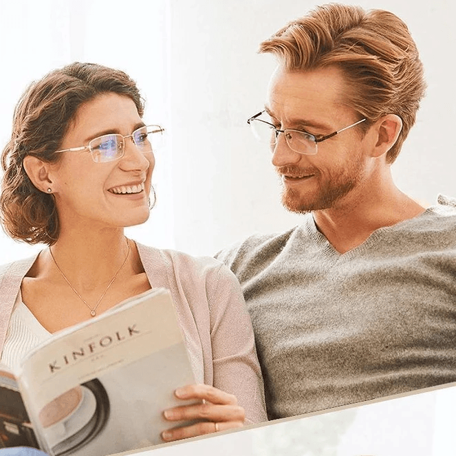 Skanto | Nye bifokale progressive og anti-blått lys briller ultralette lesebriller