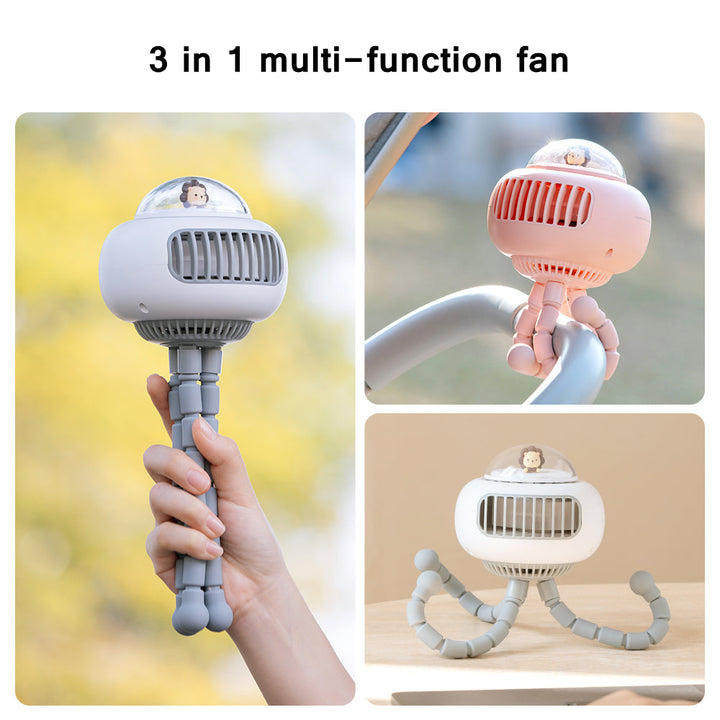 Lovelyst Cartoon Portable Safe Stroller Fan | Skanto