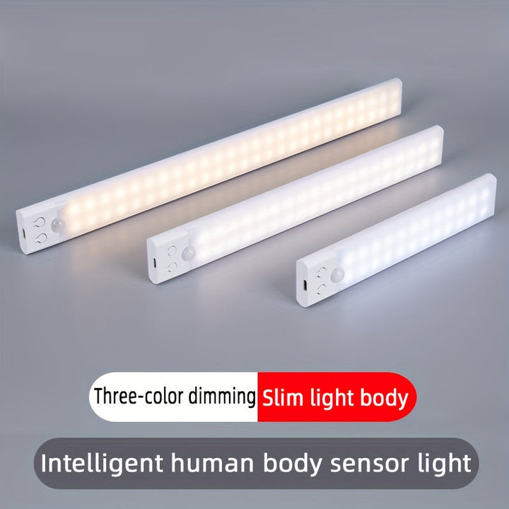 LED Under-Cabinet Light med bevegelsessensor 2-pakning | Skanto