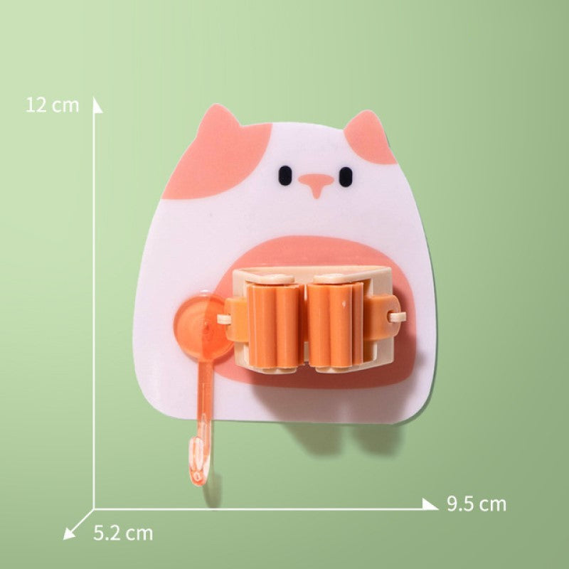 Single Cartoon Mop Holder | Skanto