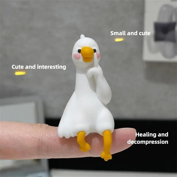 Mini skrivebord andfiguriner Skanto