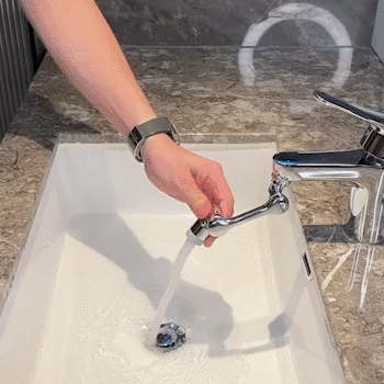 Skanto | SplashTurn - 1080° roterbar kran med sprutbeskyttelse