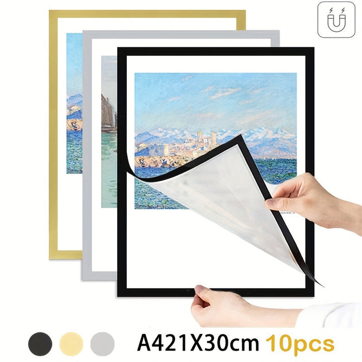 Magnetisk ramme – Elegant magnetisk fotoramme i A4 Skanto