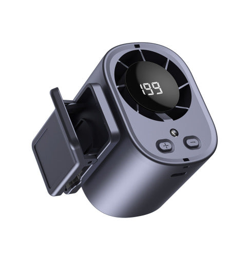 Mini vifte med ventilasjonsklemme for bil og skrivebord | Skanto