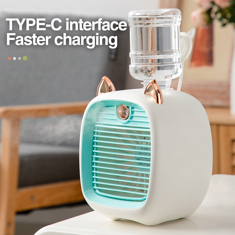 SaintFusion - Bærbar klimaanlegg med USB-tilkobling | Skanto