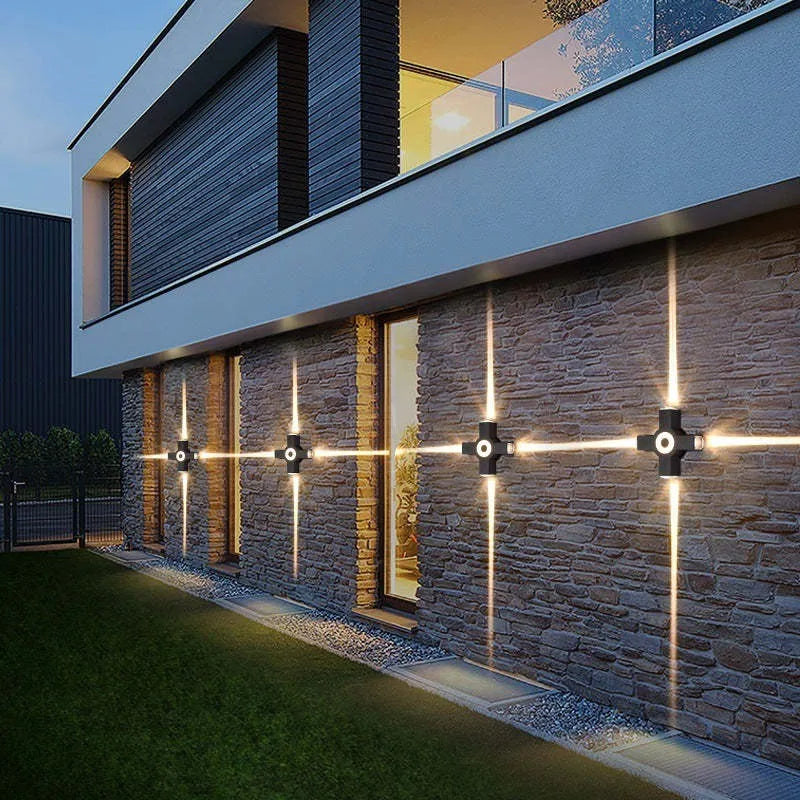 Skanto | Vegglampe Moderne Akryl Utendørs LED-lampe