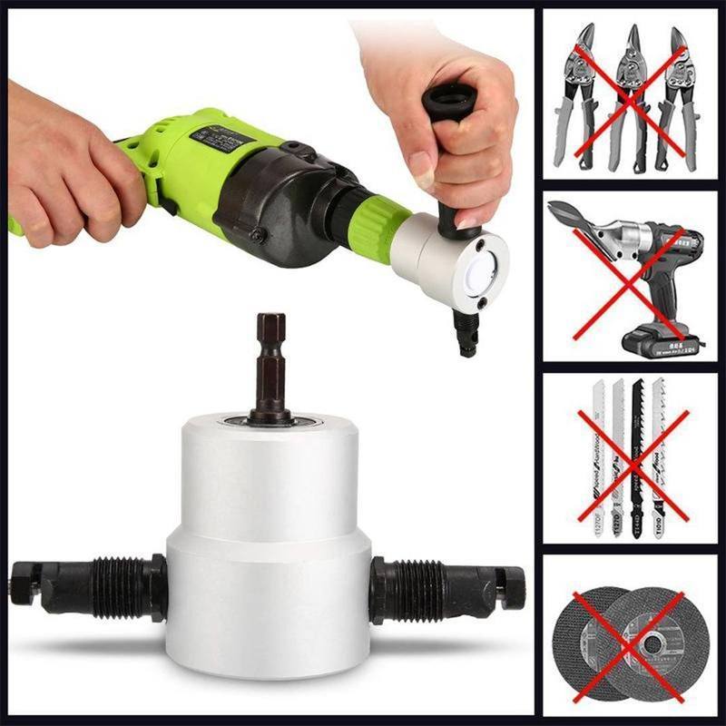 Skanto | Cutter Drill Attachment Dobbel Hode Metallsheet