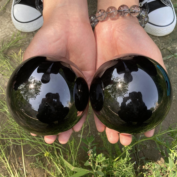 Skanto | Obsidian Krystallkule Dekorasjon