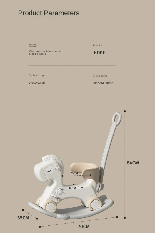 Skanto | 2-i-1 Gynghest & Balansesykkel – WobbiRider