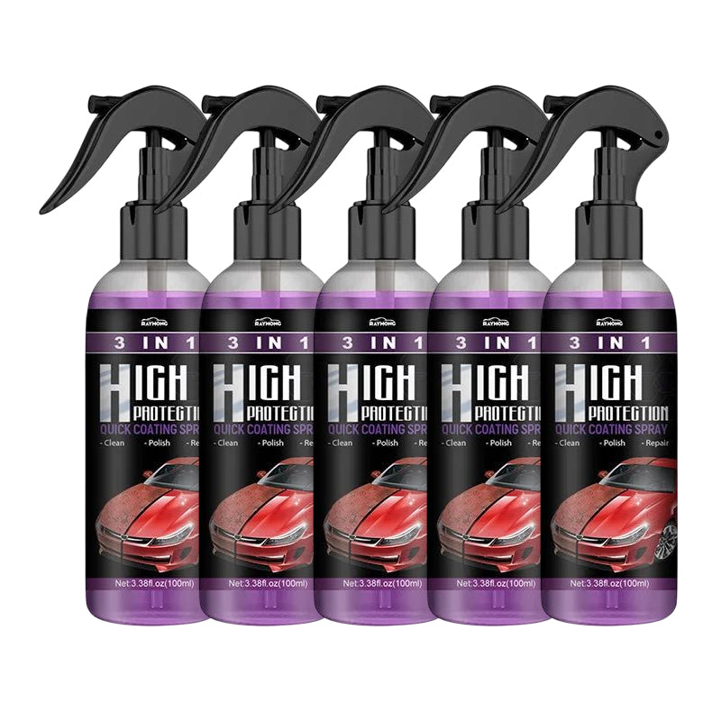 3 i 1 Høy Beskyttelse Rask Bilbelegg Spray | Skanto