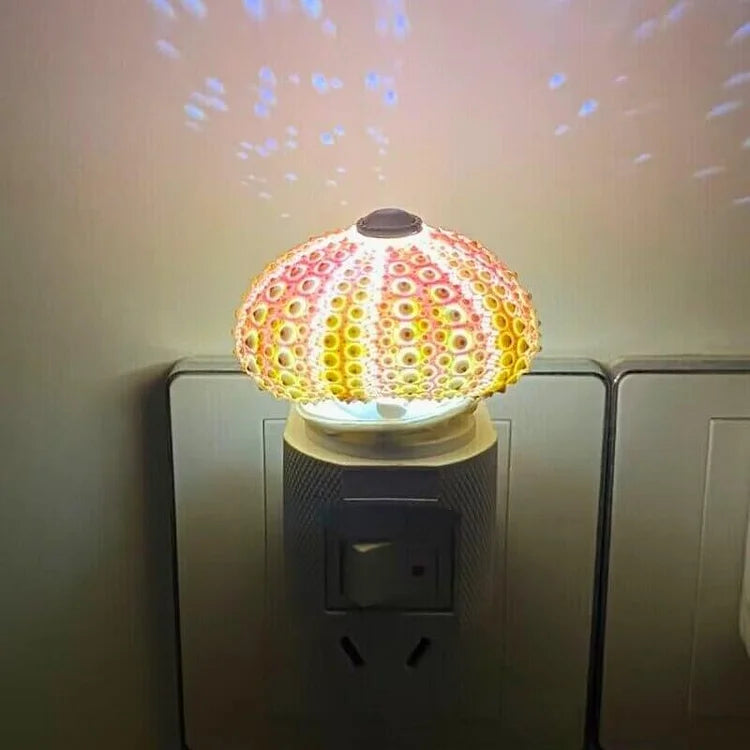 Skanto | LumiCraft – Unik DIY bordlampe med naturlig sjøskjell for en koselig dekor