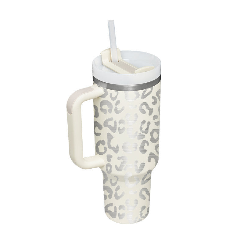 Skanto | ChillMug - Isolert Drikkekopp med Strå
