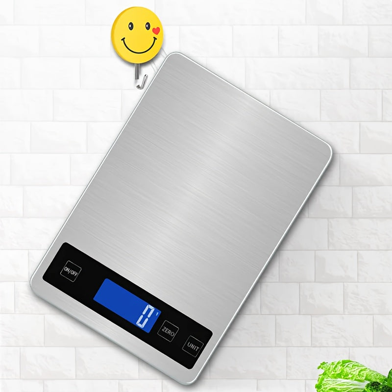 Digital kjøkkenvekt 15 kg USB oppladbar | Skanto