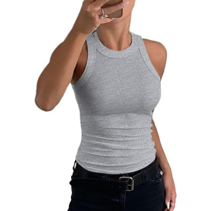 Skanto | Kvinne Ribbet Racerback Tank