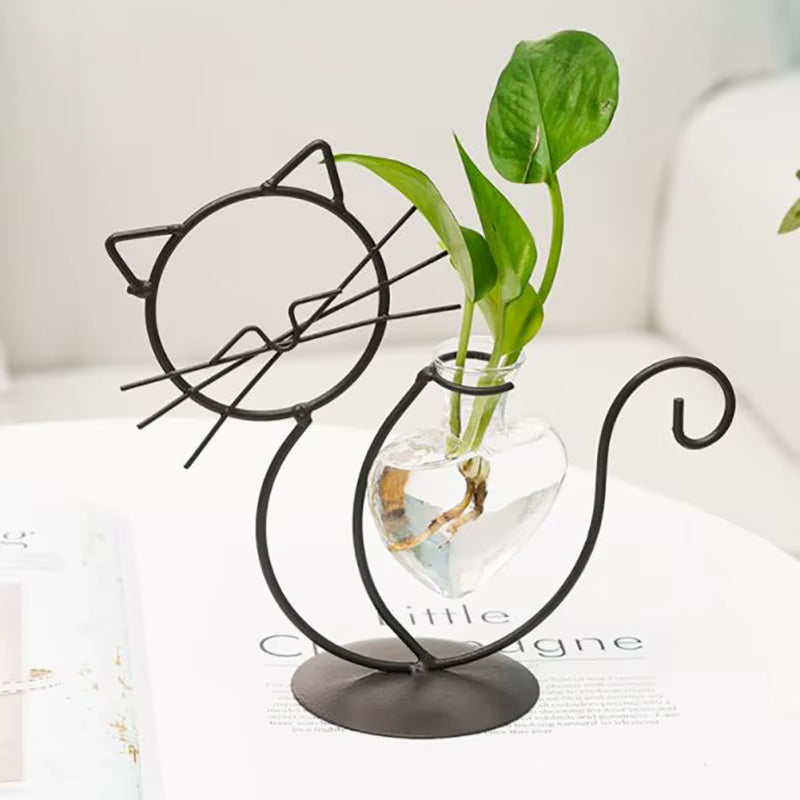 Skanto | Kreativ Miniatyr Katt Formet Plantevase