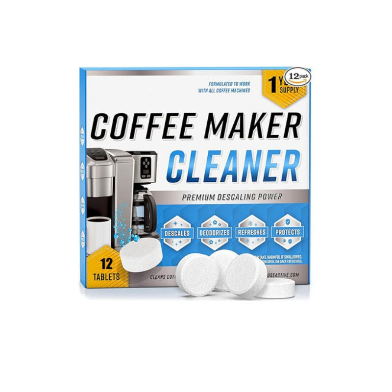 Skanto | Kaffe Maskin Rengjørings- og Avkalkings Tabletter