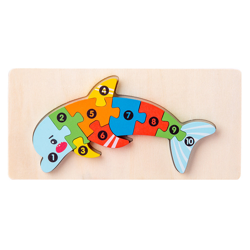 Skanto | Barn Læring 3D Trepuslespill