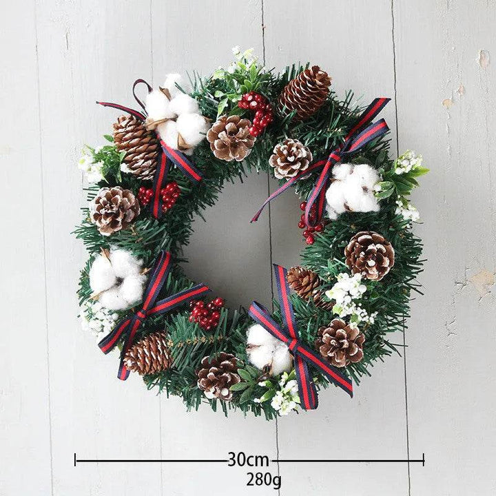 Skanto | 30cm 40cm Julekrans Ornamenter Julekrans