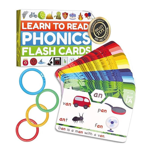 Skanto | Fonem Flashcards - Lære å lese i 20 trinn - Digrar CVC blandinger lange vokallyder