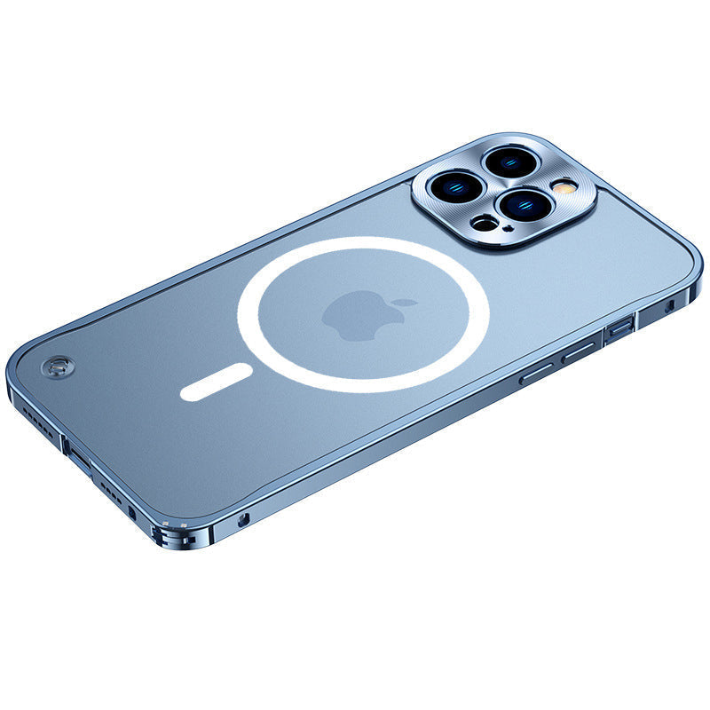 Magnetisk telefondeksel for iPhone med metallramme | Skanto