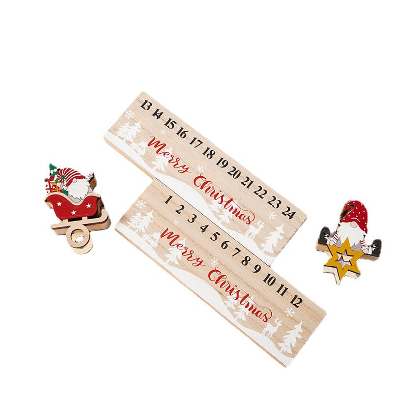 God jul Tre Mobil Santa Claus Kalender Ornament | Skanto