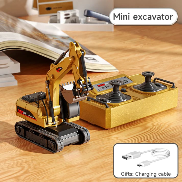 Skanto | BuildMaster Mini RC Set | Morsomme byggevogner for endeløse lekeeventyr