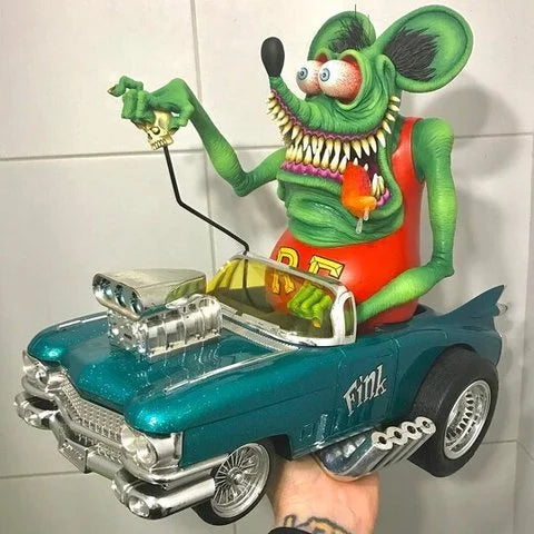 Skanto | Rat Fink Samlemodell Leketøy Halloween Dekorasjon
