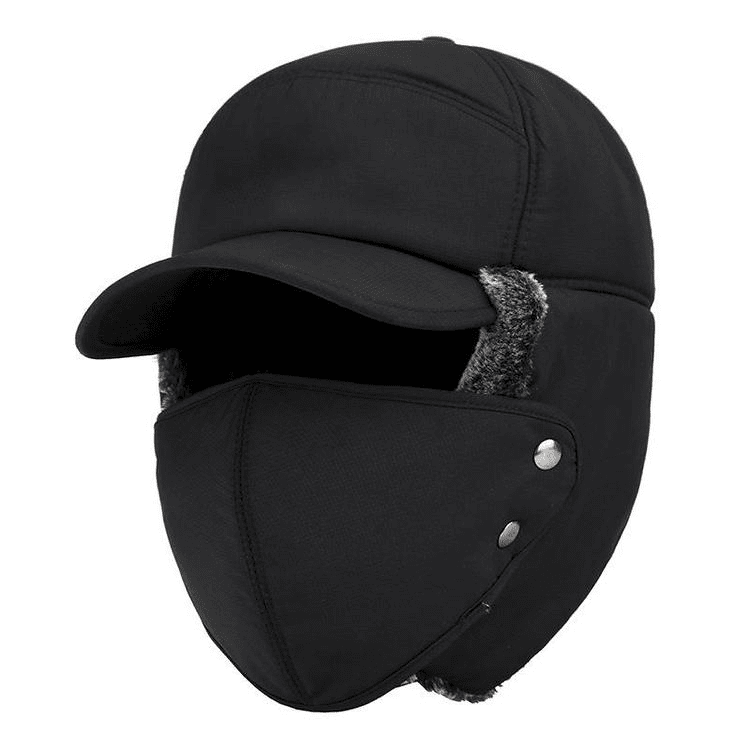 Skanto | Unisex vindbestandig & varm & øre- og ansiktsbeskyttende hatt