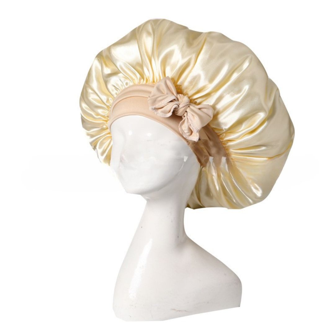 Skanto | Bonnet Sovelue laget av Silke