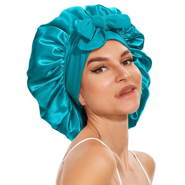 Skanto | Bonnet Sovelue laget av Silke