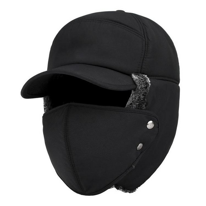 Skanto | Unisex vindproof & varm & ørebeskyttelse & ansiktsbeskyttelse hatt