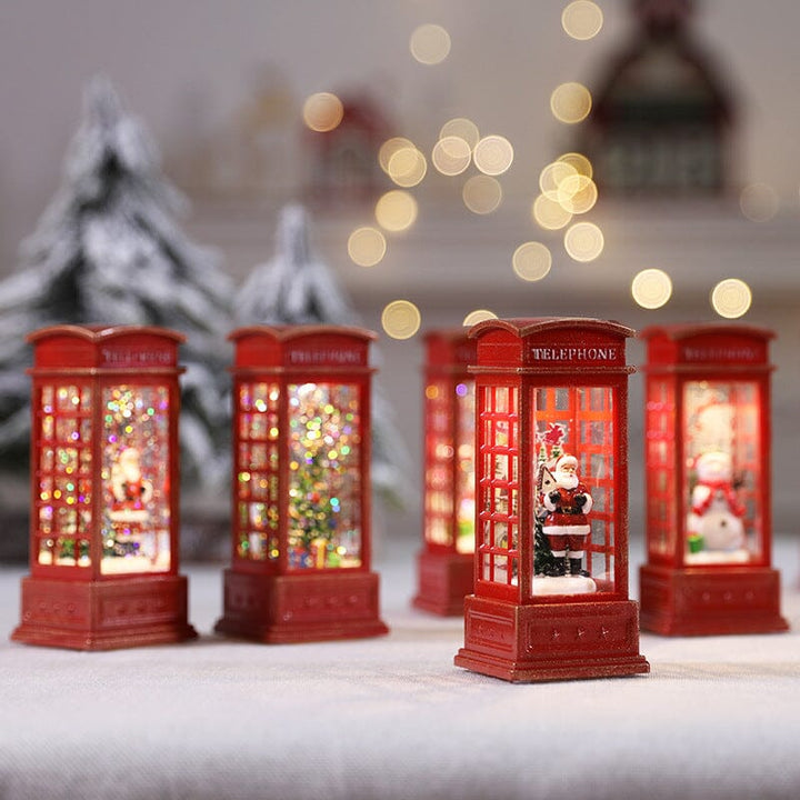 Skanto | LED belyst roterende julelanterne