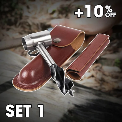Skanto | Bushcraft Auger – Bushcraft Hånd Auger Skrutrekker