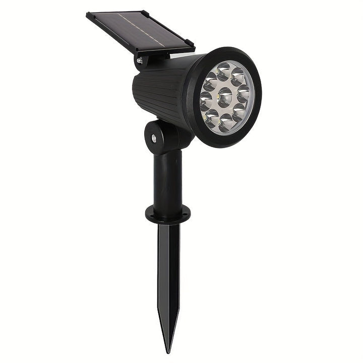 SolarLuxe Spotlight - Bærekraftig 9LED Hagebelysning | Skanto