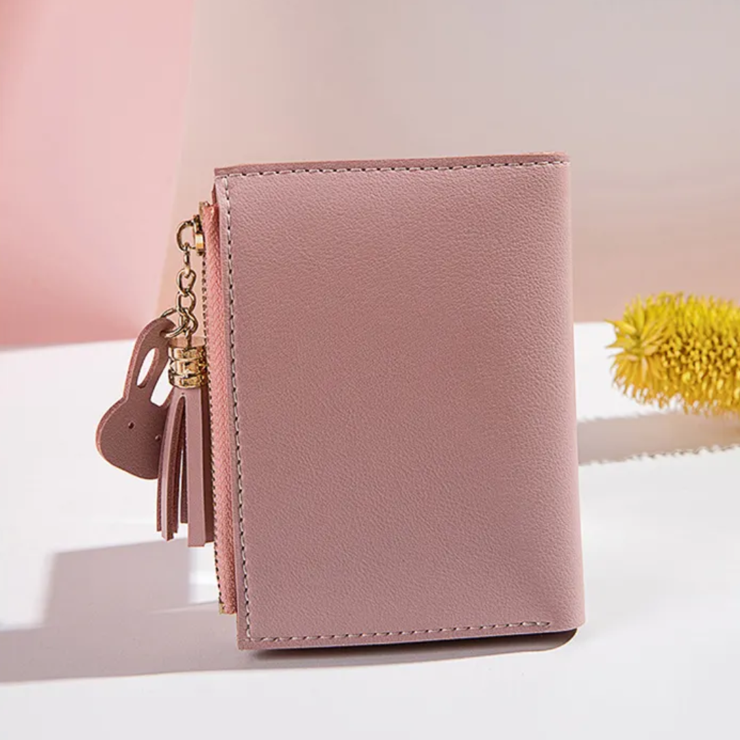 Mini lommebok med trendy dusk Skanto