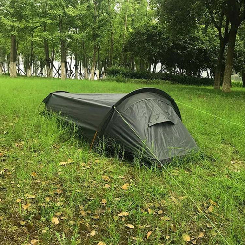 Skanto | Ultralett Enmanns Camping Telt | Vanntett, Vindbeskyttet & Ideell for Vandrere og Backpackere