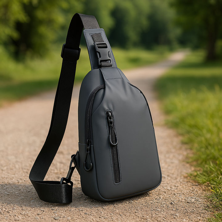 Skanto | Koreansk City Vanntett USB Ladbar Crossbody Veske
