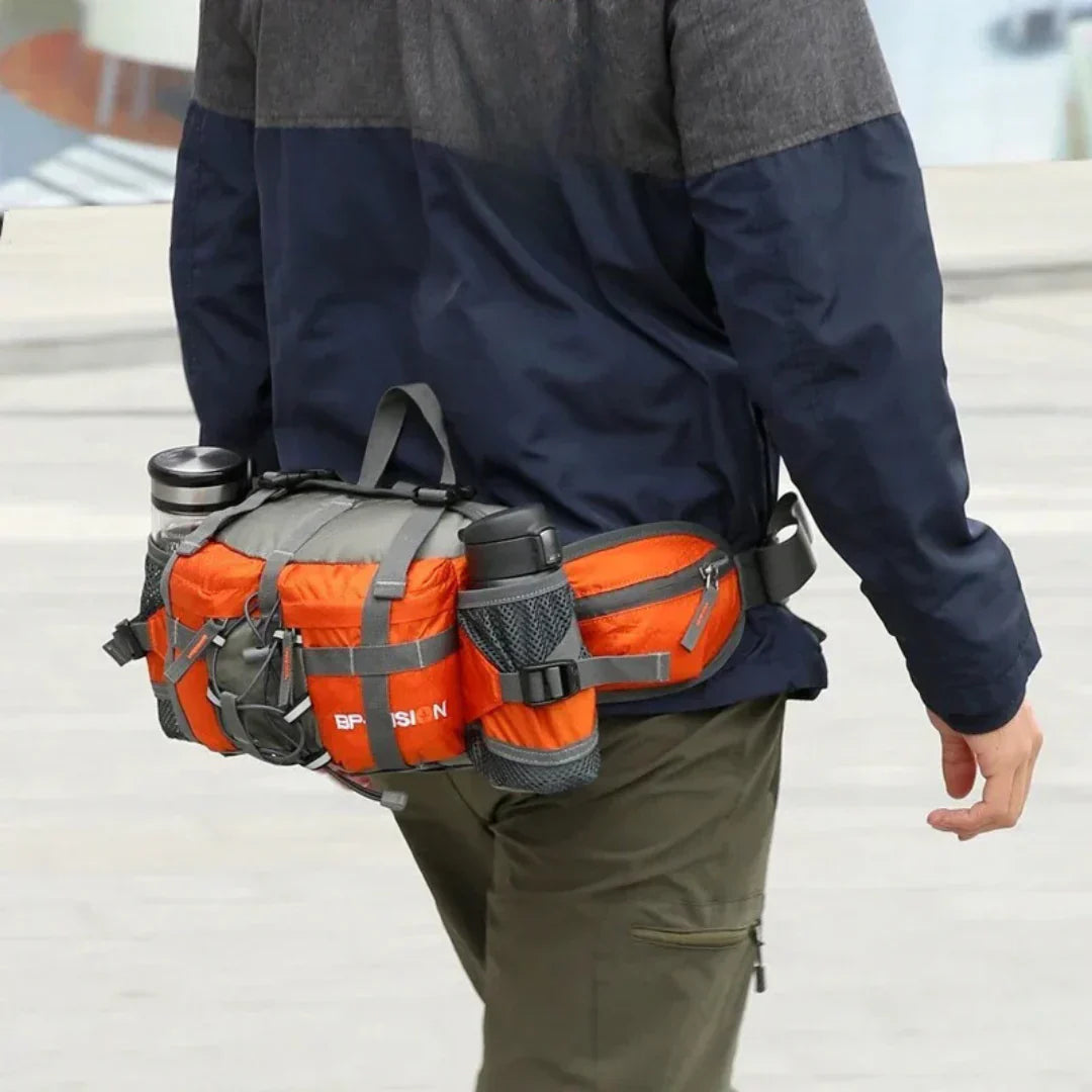Skanto | Vanntett Tur Livveske – 5L Bumbag med Lommer med Glidelås for Gåtur & Utendørs Eventyr