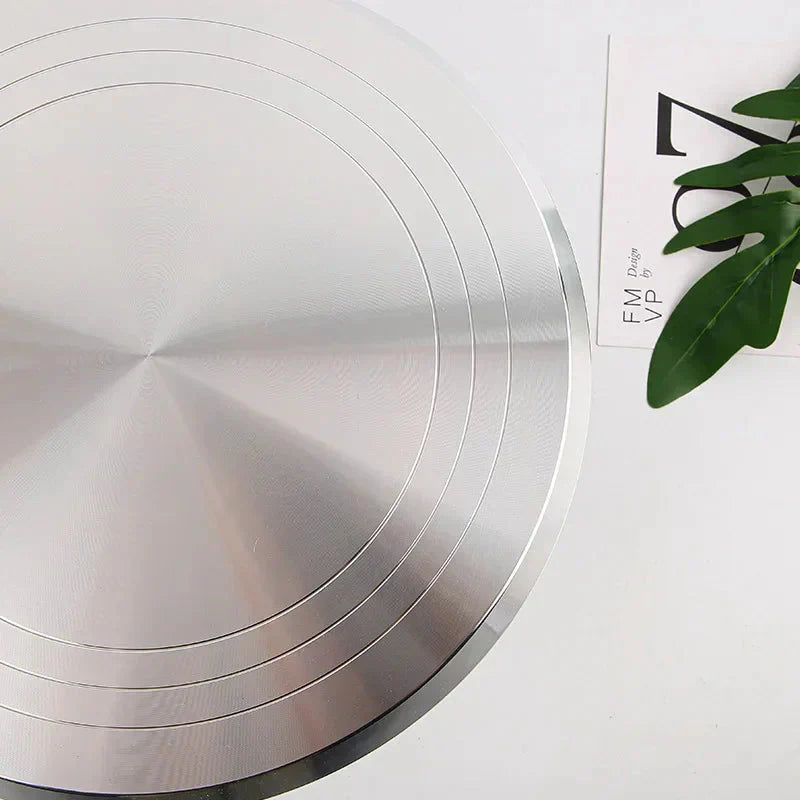 Bakeverktøy Aluminiumlegering Kake-venn Kakemonteringsbord | Skanto