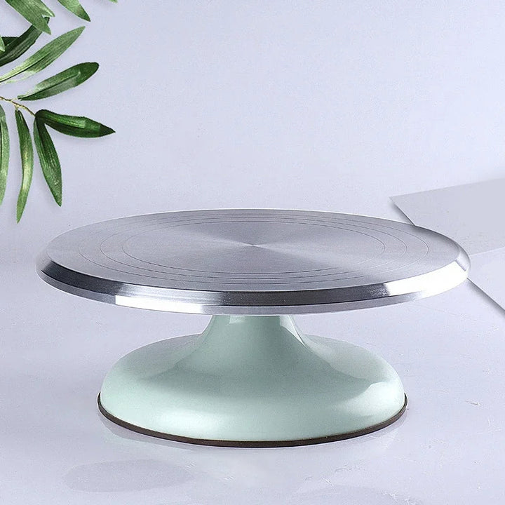 Bakingverktøy Aluminiumlegering Kake Snurrende Bord Kake Montering Bord | Skanto